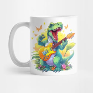 dino guitar Mug